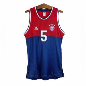 ADIDAS Bayern Munich Basketball Style Tank Top Jersey Men's Medium NWT